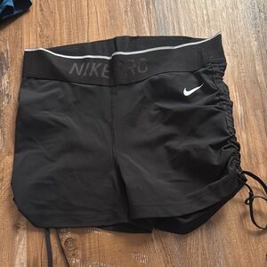 Nike Black Athletic Shorts with Sleek Design